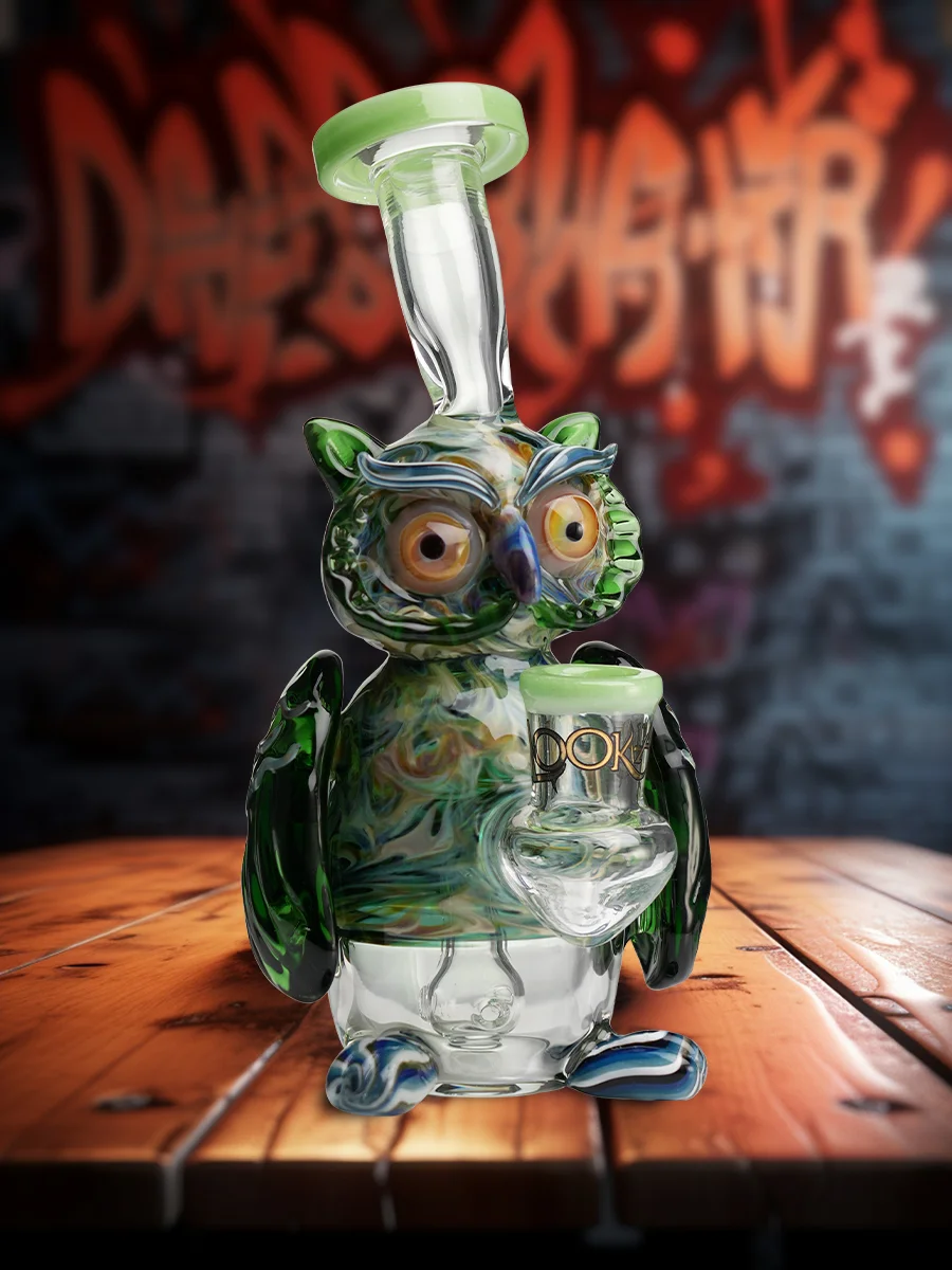 mini-nerdy-owl-dab-rig-green
